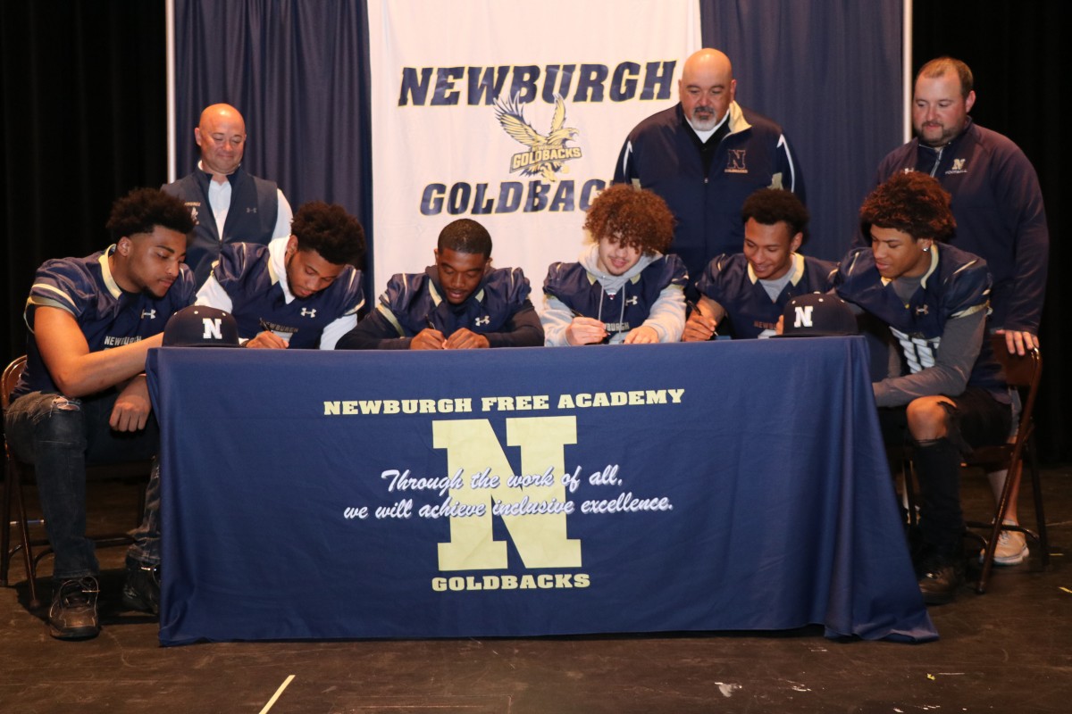 Six Newburgh Free Academy Football Players Commit to Play in College- News - NECSD